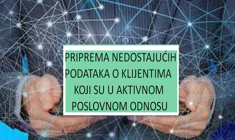 PRIPREME PODATAKA KLIJENATA U SKLADU SA ZAKONOM – SPNiFT