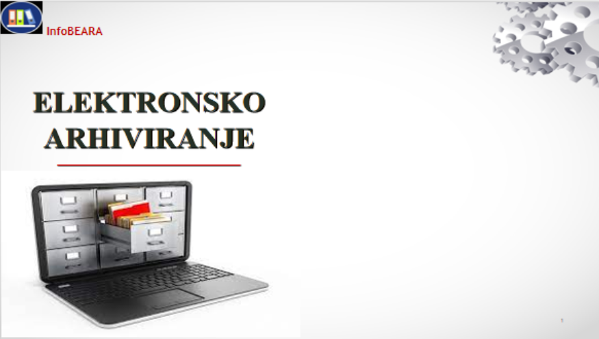 ELEKTRONSKO ARHIVIRANJE