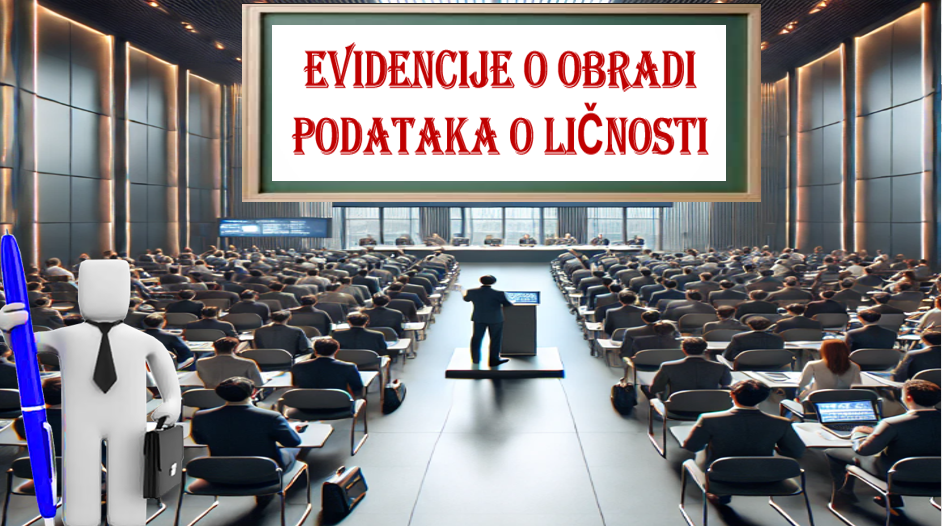 EVIDENCIJA O OBRADI PODATAKA O LIČNOSTI