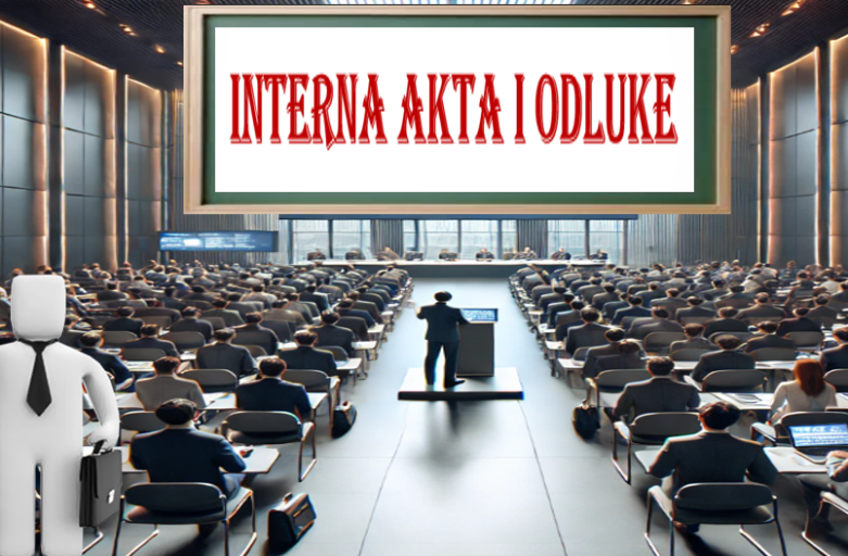 INTERNA AKTA I ODLUKE
