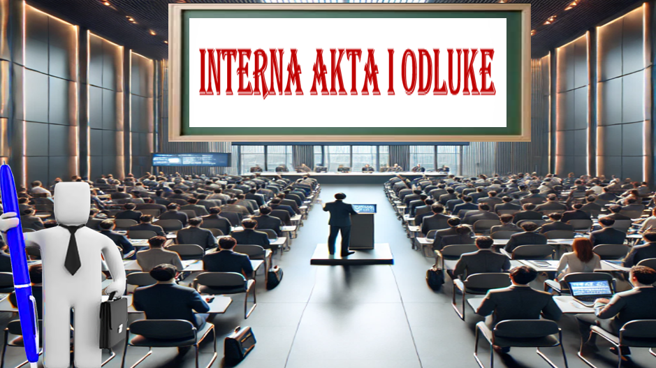 INTERNA AKTA I ODLUKE