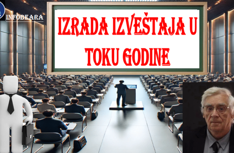 IZRADA IZVEŠTAJA U TOKU GODINE – 8:35 MINUTA